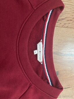 Damska burgundy mikina Tommy Hilfiger - 2