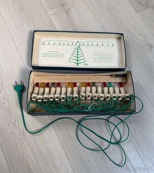 staré vianočné svetielka - 2