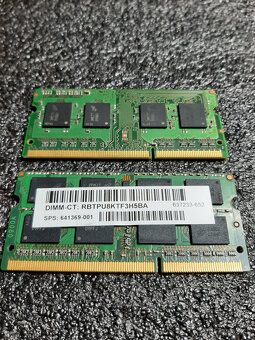 Pamäť RAM DDR3 8GB do notebooku,2x4GB Sodimm - 2