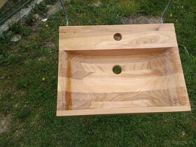 Drevene umyvadlo ,sprchová vanička - 2
