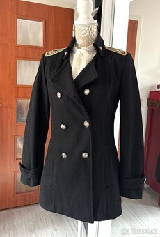 Dámsky vlnený kabát - 2