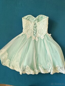 Spoločenské krásne šaty vel.S - 2