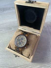 Pánske drevené hodinky - 2