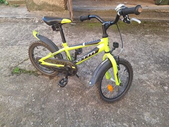 Bicykel CTM Tommy 16" 2023, matná limetková perleť, 8" - 2