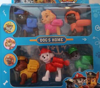 Postavičky PAW PATROL a PRASIATKO PEPA - 2