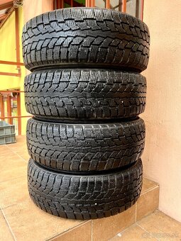 Jeep - originál hliníkové/liatinové disky - zimné pneumatiky - 2