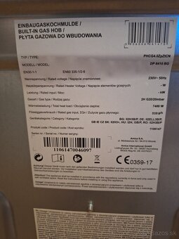 Predám plynovú varnú dosku - 2