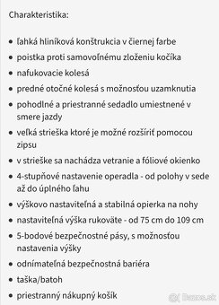 Športový kočík - 2