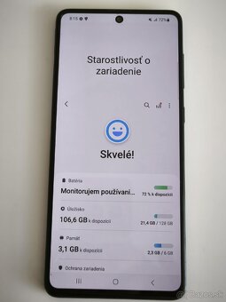 Samsung Galaxy A71 Cierny 6/128 Gb - 2