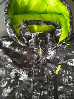 Chlapčenská lyžiarska bunda LEWRO 152/158 - 2