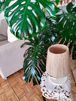 Predám ručne robený sisalovú lampu - 2