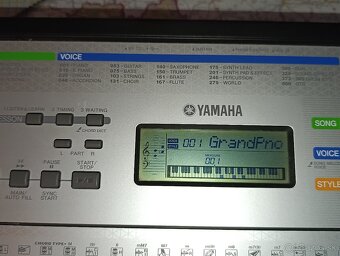 Keyboard / syntetizátor / klavír Yamaha YPT-255 - 2