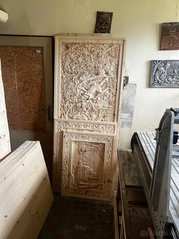 CNC frézovanie a 3D rezbárske práce(masív,MDF,plast) - 2