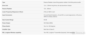 High-End sub-basový modul REL Acoustics S/5 SHO - 2