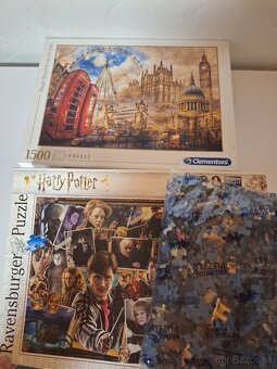 Puzzle harry potter a anglicko - 2