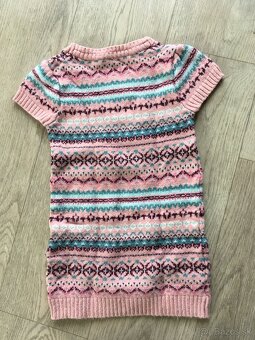 dievčenské úpletové šaty zn. H&M - 2