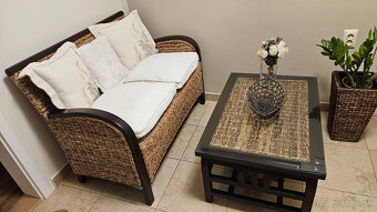 Dvojsedacka + stolik - 2