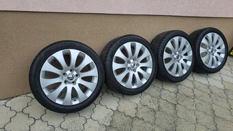 17'' disky originál Škoda Superb II - 2
