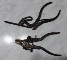 retro šrankovacie kliešte 2 ks - 2