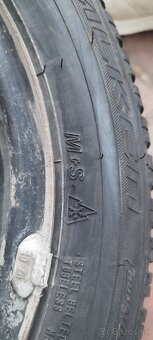Plechové disky R14 4x100 + pneumatiky 165/65 R14 - 2