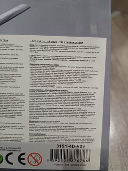 Dron 4DRC Kvadroptéra V29 - 2