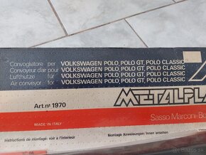 Metalplast náduch na kapotu VW POLO - 2
