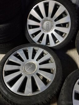 4ks alu disky orig. Audi 5x112 r19 pneu 255/40 R19 - 2