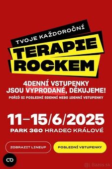 2 štvordenné vstupenky na Rock for People - 2