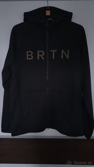 Burton | Crown Hoodie Fleece | pánska mikina zips | L & XXL - 2