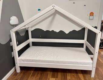 Detska domcekova postel 160x80 - 2