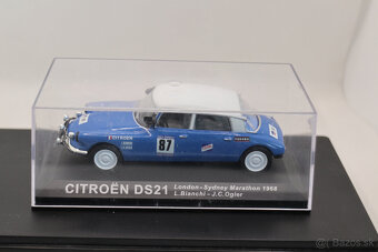 Modely rallye áut. - 2