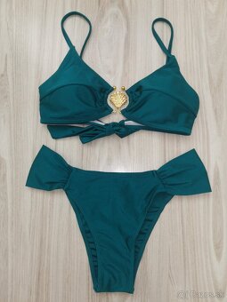 Bikiny č. S smaragdovo zelené - 2
