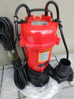 Kalové čerpadlo s plavákom - 2