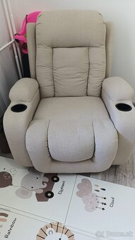 Polohovateľné masážne kreslo - 2