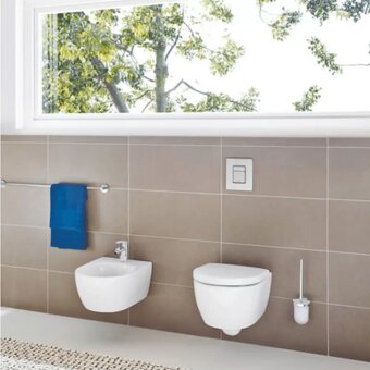WC tlacidlo Grohe - bronz - 2