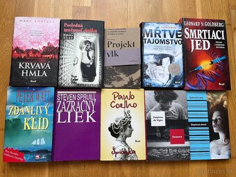 Knihy rôznych žánrov - 2