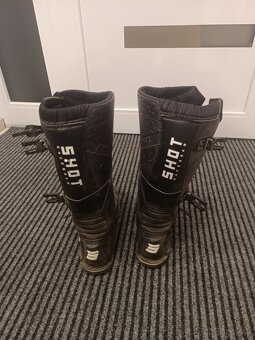 Motocrosove čižmy boty shot - 2