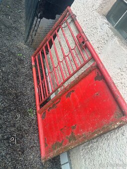 Dvoj kridlova brána + branička - 2