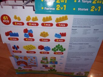 Carotina baby BLOCKS - farma 2v1 - 2