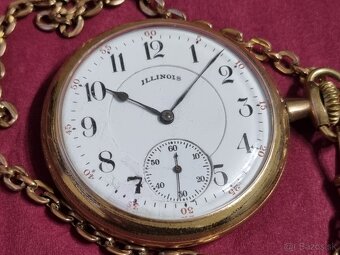Vreckové hodinky,Illinois. - 2