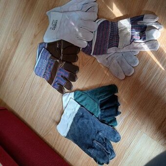 Pracovné rukavice--XL - 2