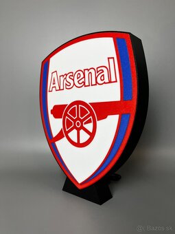 Arsenal LED logo lampa - 2