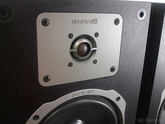 100W regalove 2-pas. reproduktory QUADRAL 39x22x29cm GERMANY - 2