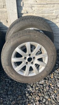 5x100+letne pneu 185/70R14 - 2