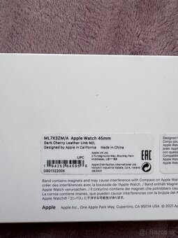 apple watch remienok 45 mm novy cierna visna - 2