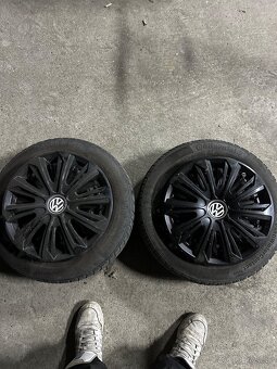 5x100 R14 plechové disky - 2