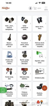 Predam nahradne diely na tz4K14 , mt8, tk12, Tz4k, TZ-4k-14 - 2