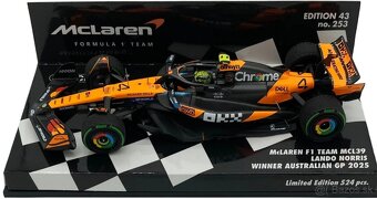 McLaren MCL39 L. NORRIS (2025), Australia GP, 1:43 Minichamp - 2