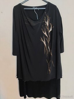 Blúzka zlatá maľba - 2