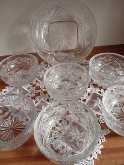 Bohemia kryštál súprava, poháre - 2